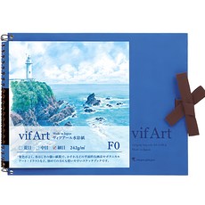 maruman 細目F0水彩紙, 242g/m, 日本製造, 145 x 186mm, 1本