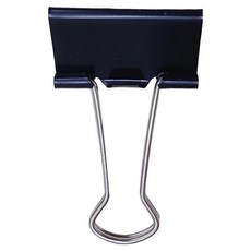 KW-triO 堡勝企業 長尾夾 32mm, 黑色, 1盒