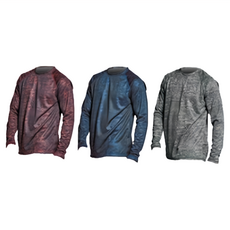 MI MI LEO 台灣製竹炭機能登峰衣 3件, 黑白 + 紅黑 + 藍黑