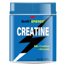 RED COW 紅牛 聰勁肌酸, 95%肌酸+葡萄糖, 200g, 運動健身補給, 1罐