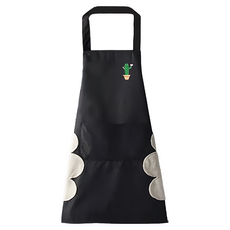 家用防水防油可擦手圍裙, 隨機, 1組