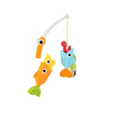 Yookidoo 以色列 戲水玩具 小漁夫釣魚趣 閉彩盒 Set, 釣竿釣魚，趣味無窮，不同花灑設計，繽紛小魚造型, 1組