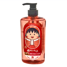 美吾髮 櫻桃小丸子 晨霧玫瑰洗髮露, 700ml, 1瓶
