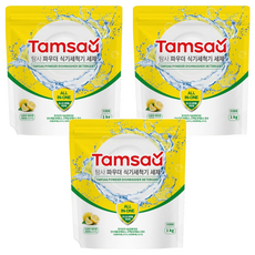 Tamsaa 多合一洗碗粉, 1kg, 3包