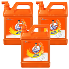 威猛先生潔廁劑 柑橘香味 清新不刺鼻, 3.785L, 3桶