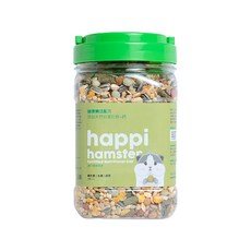 Happi Hamster 倉鼠飼料 健康樂活配方, 600g, 1罐
