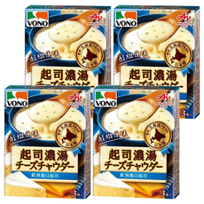 VONO 醇緻原味起司濃湯, 三種歐洲進口起司, 濃郁滑順, 3入, 54g, 4盒