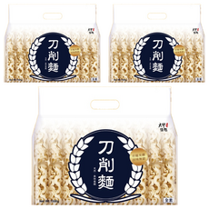 大甲佳旭 刀削麵 20片,1.5kg,3袋 - Q彈有嚼勁，非油炸更健康