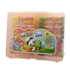 LIBERTY 利百代 W-002 可愛家族彩色筆 螢光橘, 36支