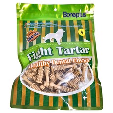 Boneplus 動能雙頭潔牙骨超值包 S 幫助控制牙垢 促進口氣清新, 牛奶, 300g, 1包