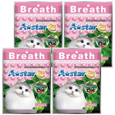 A star 貓星形薄荷潔牙骨 - 原味 Set 6入, 90g, 4包