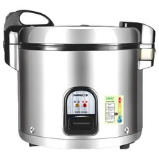 zushiang 日象 營業用電子鍋 深40 x 45.5 x 41cm 10.5kg 6.3L, ZOER-7035QS, 銀色