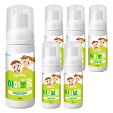 Envoy Vision 攜帶型洗手慕斯 取自植物的保濕因子 水潤洗手, 蘋果味, 50ml, 6瓶