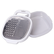 HIKARI 日光生活 多用途刨刀 附儲存盒, 白色, 1個, 長24.5x寬19x高5cm