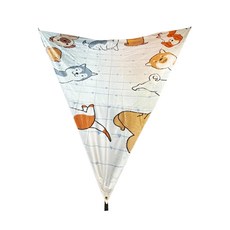 Wild Peak 野峰 黑膠三角遮陽布, 狗派 白色