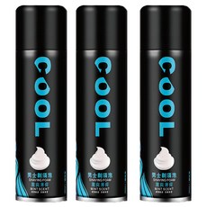 S353男士刮鬍泡 激爽薄荷, 230ml, 3瓶