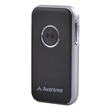 Avantree 一對二多功能藍牙音樂接收器 CK121, 內含3.5mm轉接頭, 1盒, 黑色