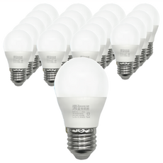 TATUNG 大同 [箱裝]LED燈泡 全電壓 球泡燈 3W 6500K E27, 白光, 20個