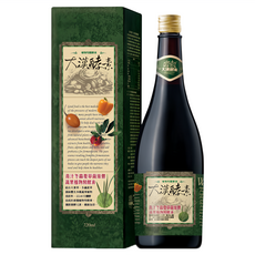 大漢酵素 青汁冬蟲夏草菌絲體蔬果植物醱酵液, 720ml, 1瓶