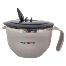 台灣 Sweet Home 鮮味 304餐杯碗 1L, M-3314, 1組, 銀色