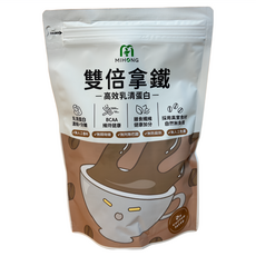 mihong®高效乳清蛋白-雙倍拿鐵 500克, 1袋, 500g
