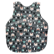 BAPRON BABY 圍兜裙, 完全防護, 抗汙易洗, 舒適安全, 輕便易攜, 小福克斯, 1入, 1件