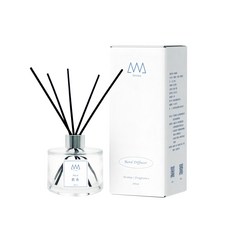 ANA Aroma 玻璃擴香瓶, 200ml, 麝香, 擴香棒*5, 室內擴香, 1瓶