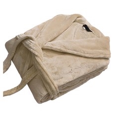 收納王妃 珊瑚絨男女浴袍睡袍 衣長129cm