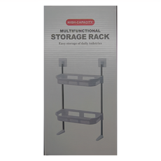 雙層馬桶置物架 易於收納日常用品, 單色, 1組