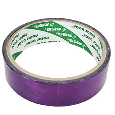 polar bear 北極熊 大彩色晶晶膠帶 RAT2418P 24mm, 紫色, 3個