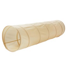 3 sprouts 兒童遊戲超長隧道180cm/米色, 1入