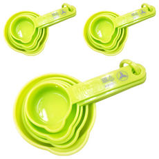 TRIARROW 三箭牌 塑膠量杯5件組 PP材質 耐熱100°C, 3組