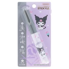 sun-star STICKYLE 攜帶型剪刀, 1個, 冰淇淋酷洛米