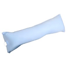 EmBrace 英柏絲 天絲素色 小長抱枕, 晴空藍, 100x30cm