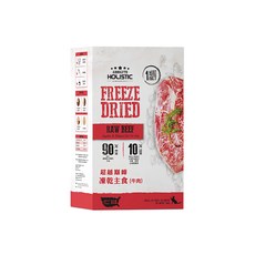 ABSOLUTE HOLISTIC 貓主食凍乾, 牛肉, 360g, 1盒