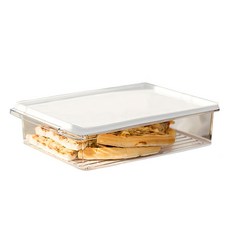 Changsin Living 昌信生活 SKYLOCK 冰箱全系列 收納盒 8號組 3000ml 自由堆疊設計 高密封度 透明盒身, 1個