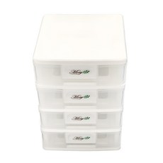 MORY 茂盛 IB 收納盒 3個 27 x 19 x 24 cm 台灣製, U041-4F 顏色隨機, 4層