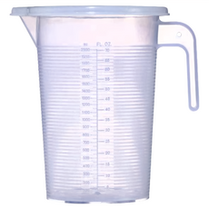 百貨King 量杯/量壺 附蓋, 2L, 1個, 透明