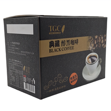 TGC 古坑咖啡 典藏醇黑咖啡, 2.6g, 14包, 1盒