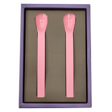 SIMPLA 玉米田 嬰童餵匙組 PLA環保無毒, 紅色, 1組