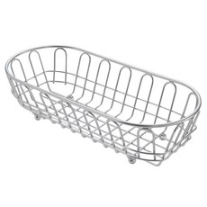 SHIMOYAMA 廚房用304不鏽鋼置物籃/收納籃, 1個, 單一顏色