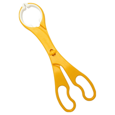 DoubleHeart 奶瓶夾, 奶瓶熱水消毒專用夾, 黃色, 1個