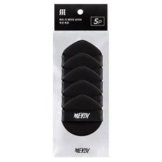 MERZY 氣墊粉撲, 握感舒適 輕鬆打造完美底妝 寬大水滴狀 適合大面積上妝 5入, 黑色, 1包