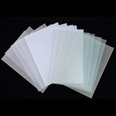 縮小魔術紙 半透明 A4 10張 + 不透明 10張 + 夜光 5張 套組, 1組, 半透明10張+不透明10張+夜光5張