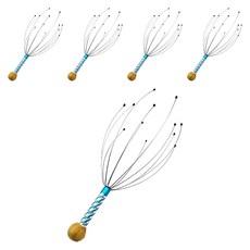 頭皮按摩器, Y816, 5個
