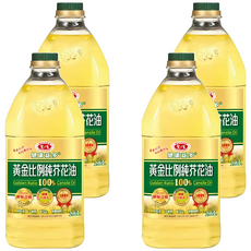 愛之味 黃金比例純芥花油, 2.6L, 4瓶