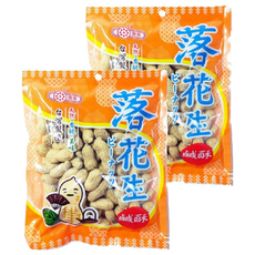 惠香 鹹酥花生 台灣在地傳統美味 嚴選帶殼花生, 130g, 2包