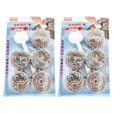 HIKARI 日光生活 5+1鋼絲球超值組 R584, 6個, 2組