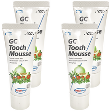 GC 而至 牙齒乳膏 不含氟 哈密瓜, 40g, 4條