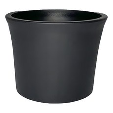 如意高花盆Set 3 直徑16.2x11.5cm, 5.5吋, 黑色, 1組